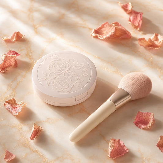 Polvo compacto Velvete con brocha incluida
